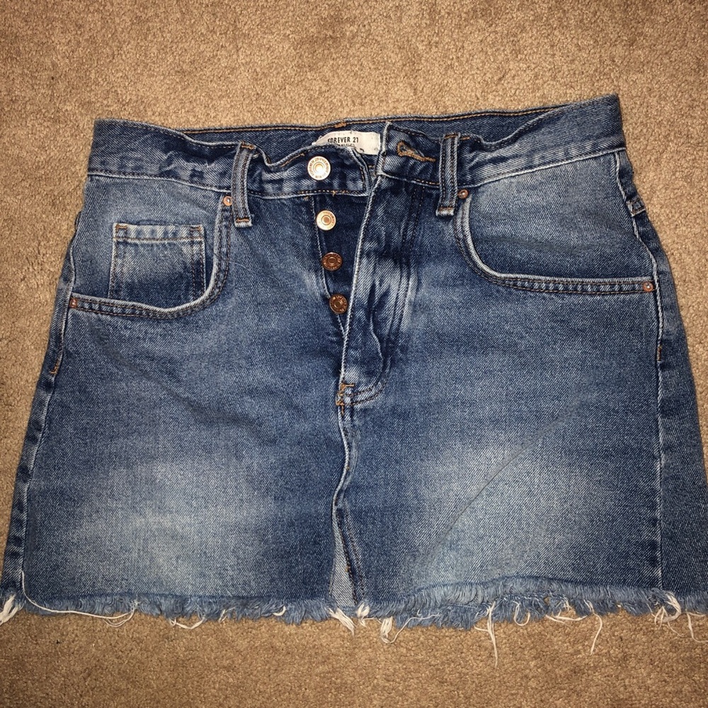 Denim skirt